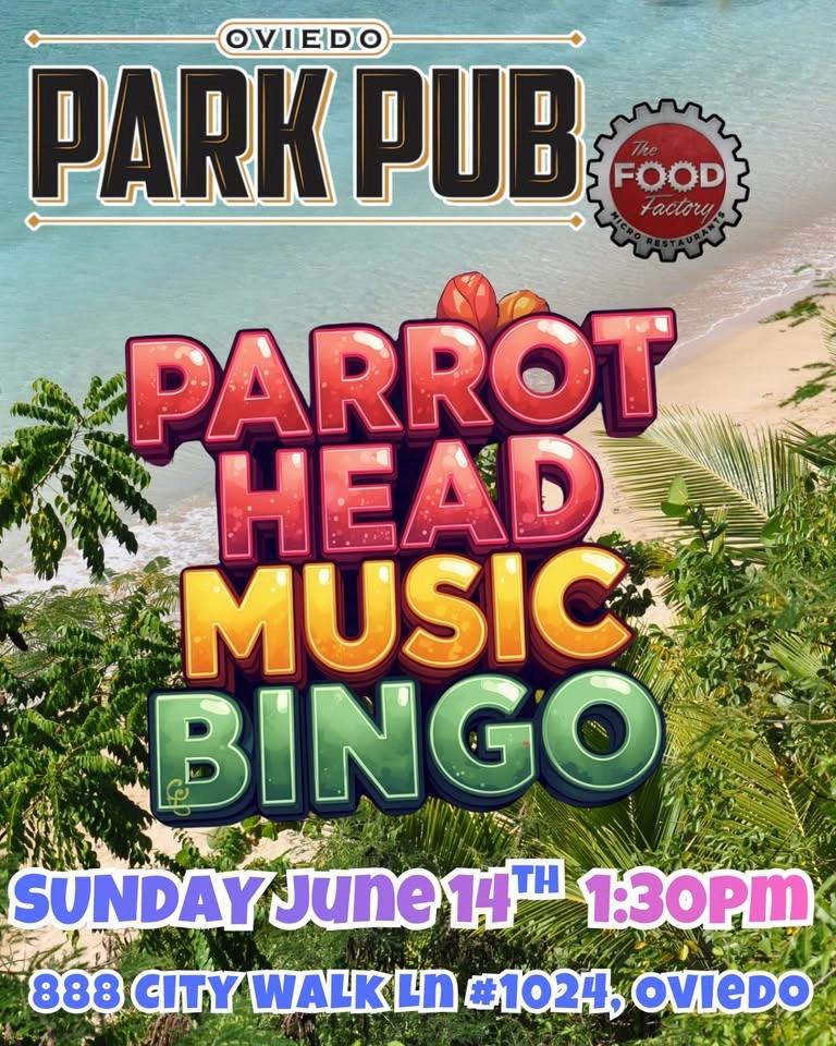 Parrot Head Music Bingo @ Oviedo Park Pub