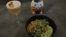 Let's Explore The Rabbit Hole, Craft Cocktails & Asian Inspired Bites
