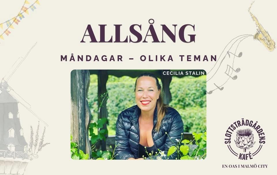 Allsång på Slottsträdgårdens Kafé Tema: Abba vs Gessle omgång 2