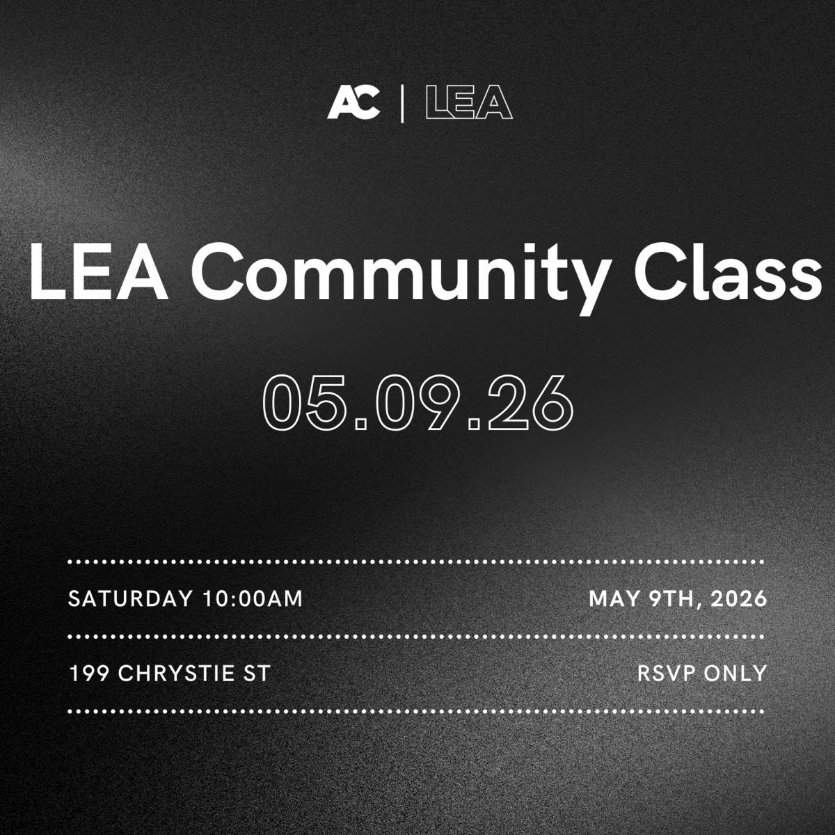 LEA COMMUNITY CLASS