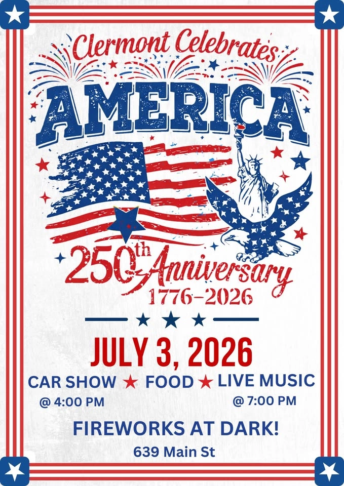 Clermont Celebrates America 250th!