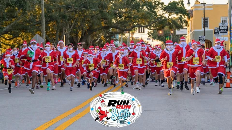 Run Run Santa 1 Mile Vero Beach