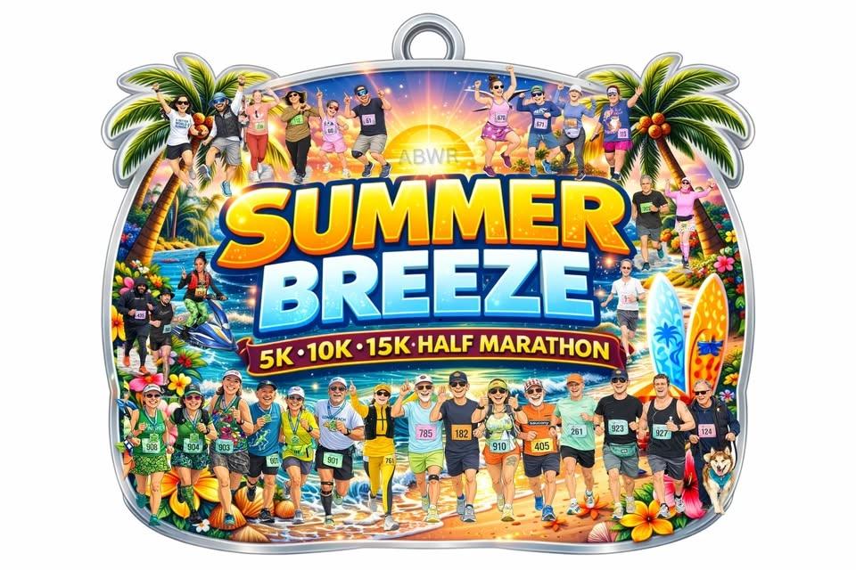Summer Breeze 5k, 10k, 15k, Half Marathon