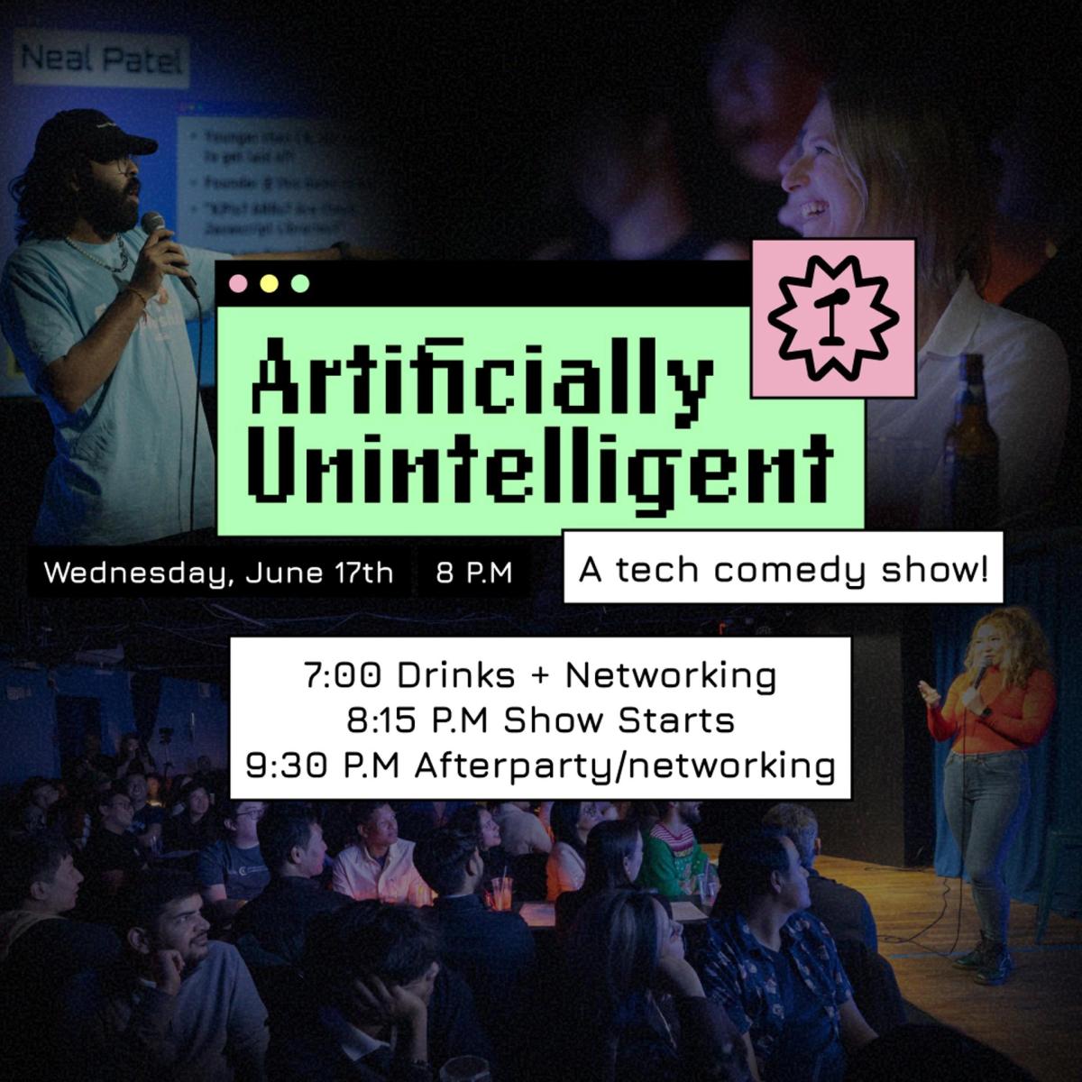 Artificially Unintelligent: SF Tech Comedy Show (June)