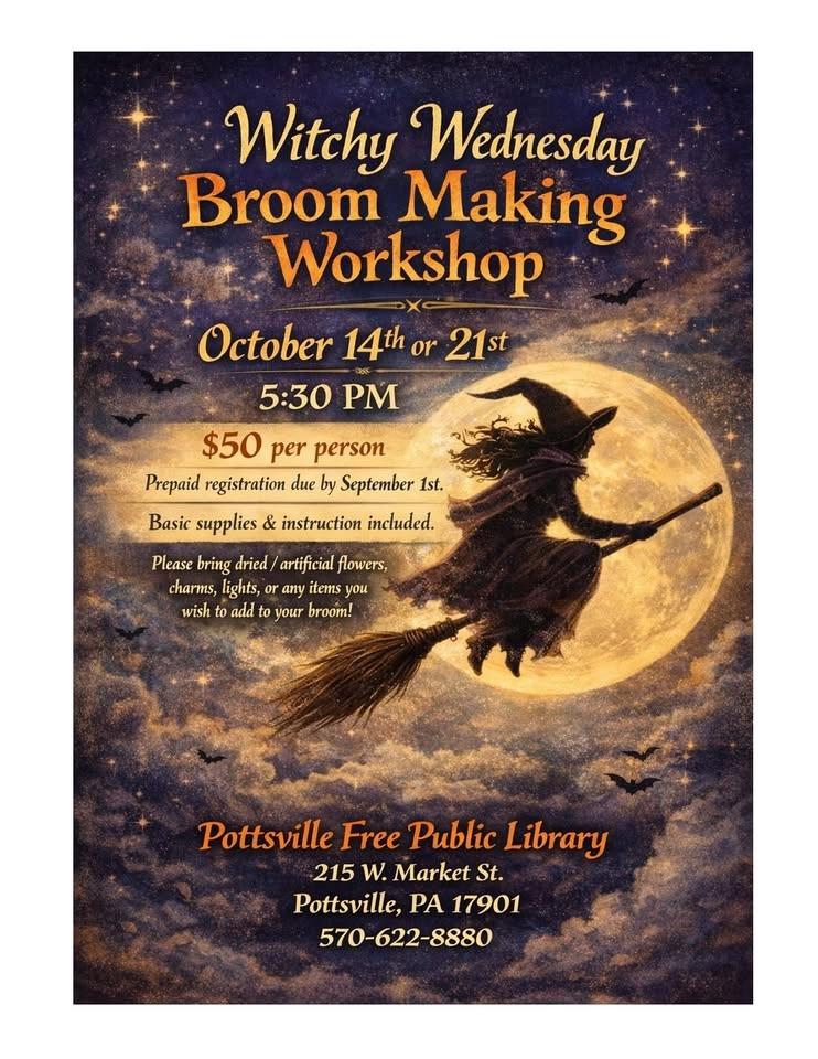 Witchy Wednesday: Broom Making Workshop