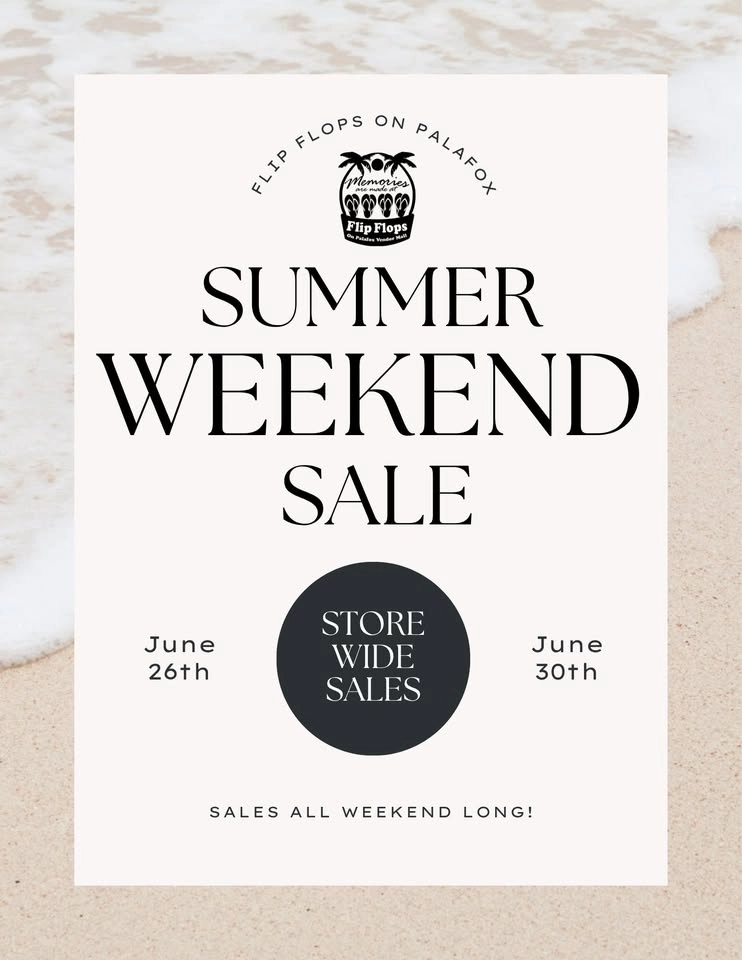 Summer Weekend Sales 🛍️☀️