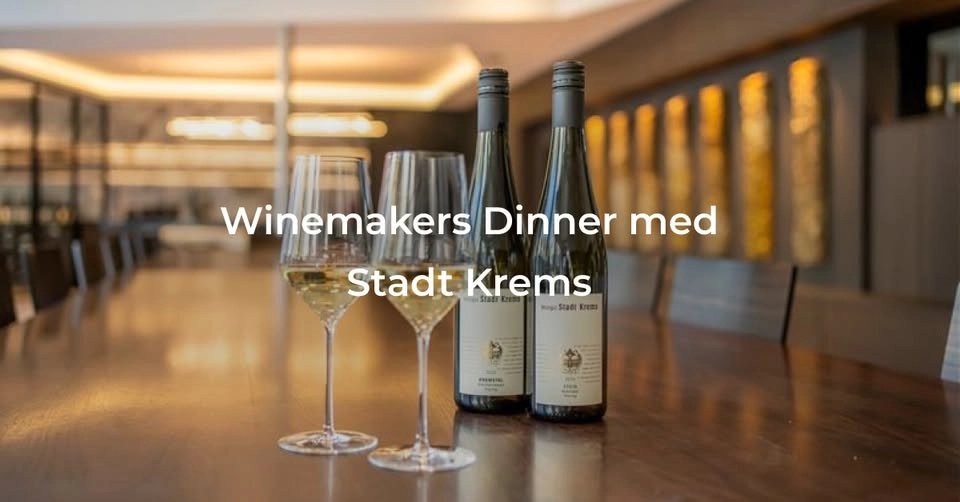 Winemakers Dinner med Stadt Krems