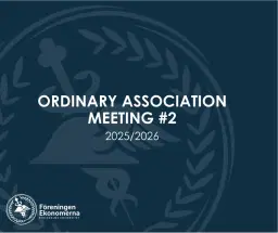 Ordinary Association Meeting #2