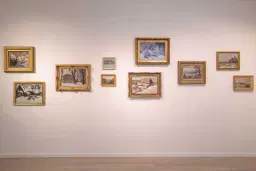 Jan Stanisławski i uczniowie z kolekcji Wandy i Leonarda Pietraszaków