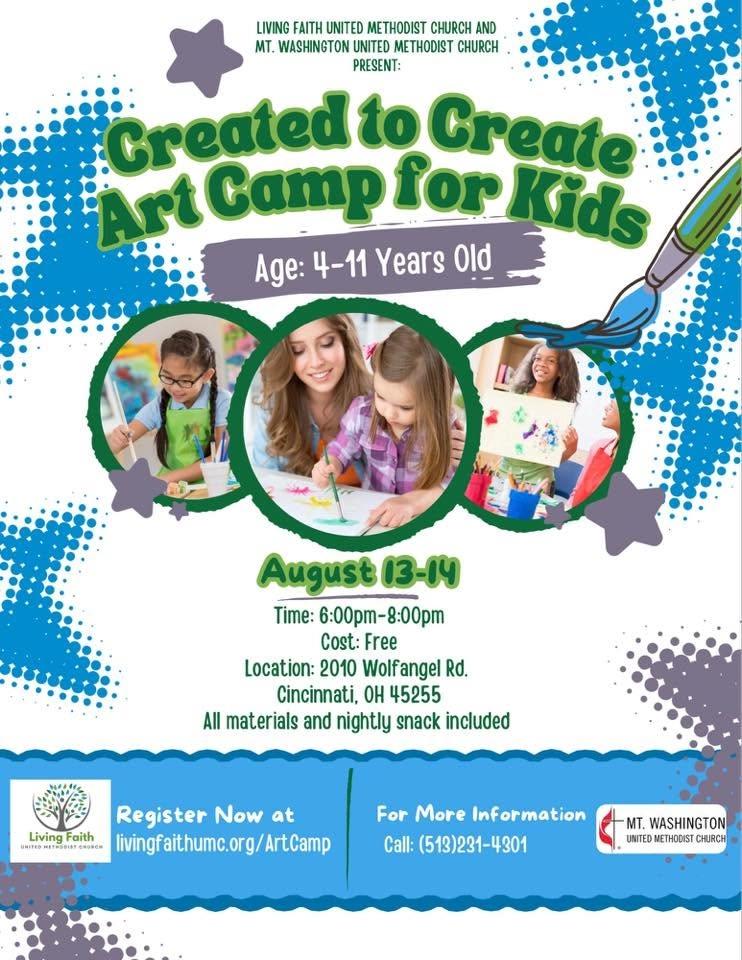 Created to Create Art Camp