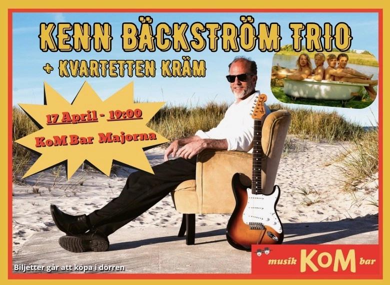 Kenn Bäckström Trio + Kvartetten Kräm på KoM