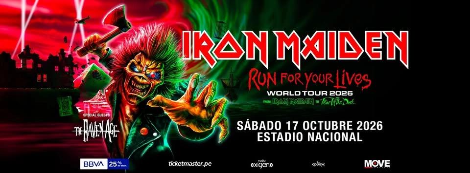 IRON MAIDEN en Lima (Evento Oficial)