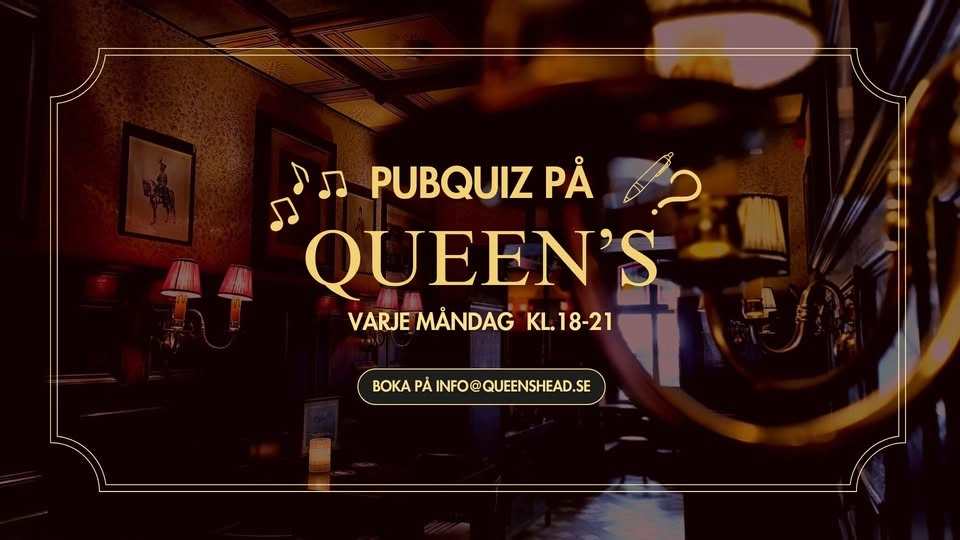 Quiz på the Queen's Head!