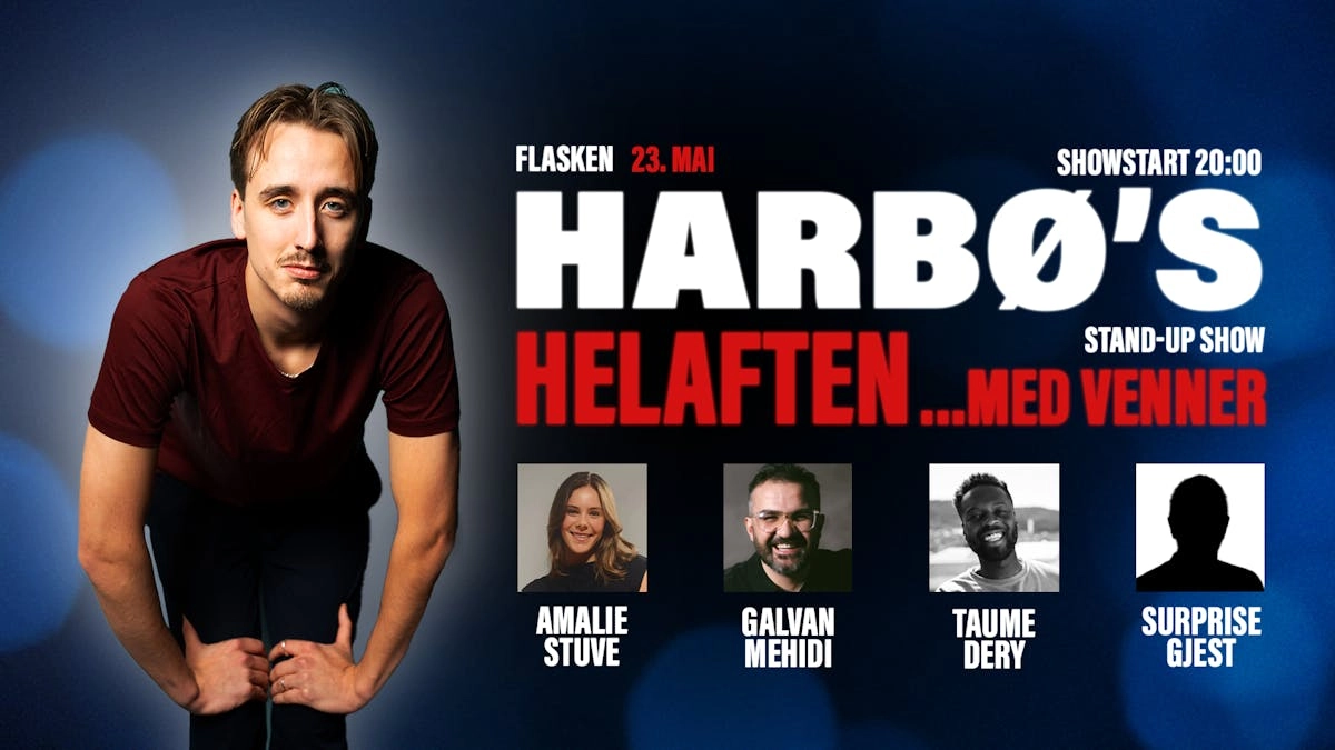 Harbø's Helaften på Flasken, Nesodden (Standup)