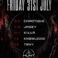 Hunt Hard Techno/Industrial Night