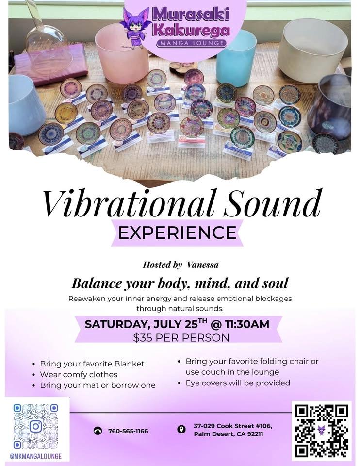 Vibrational Sound Experience w/ Vanessa Johnson @desertbodywork