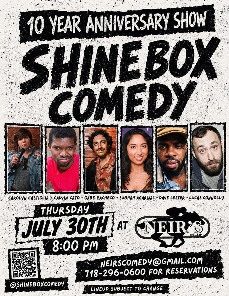 Shine Box Comedy 10-Year Anniversary Show