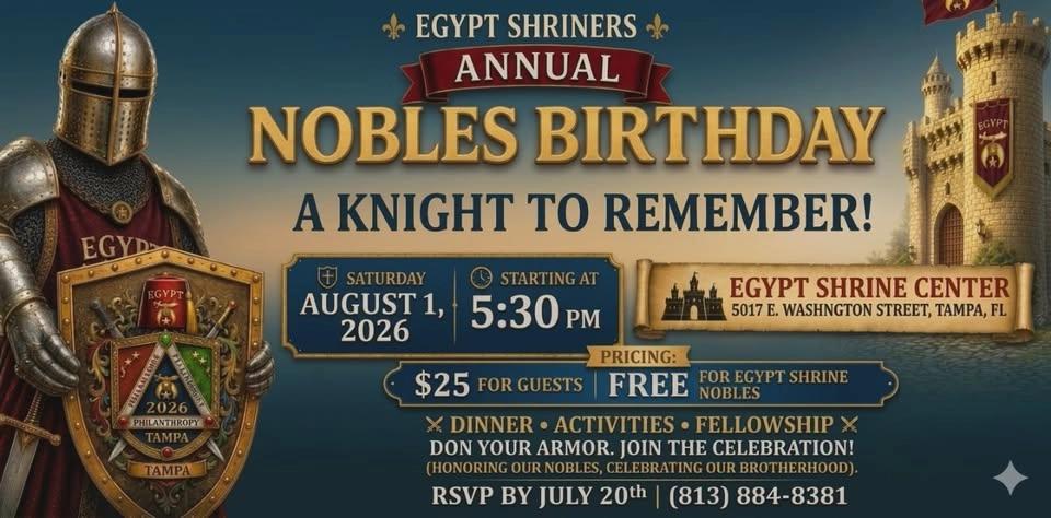 Nobles Birthday Party