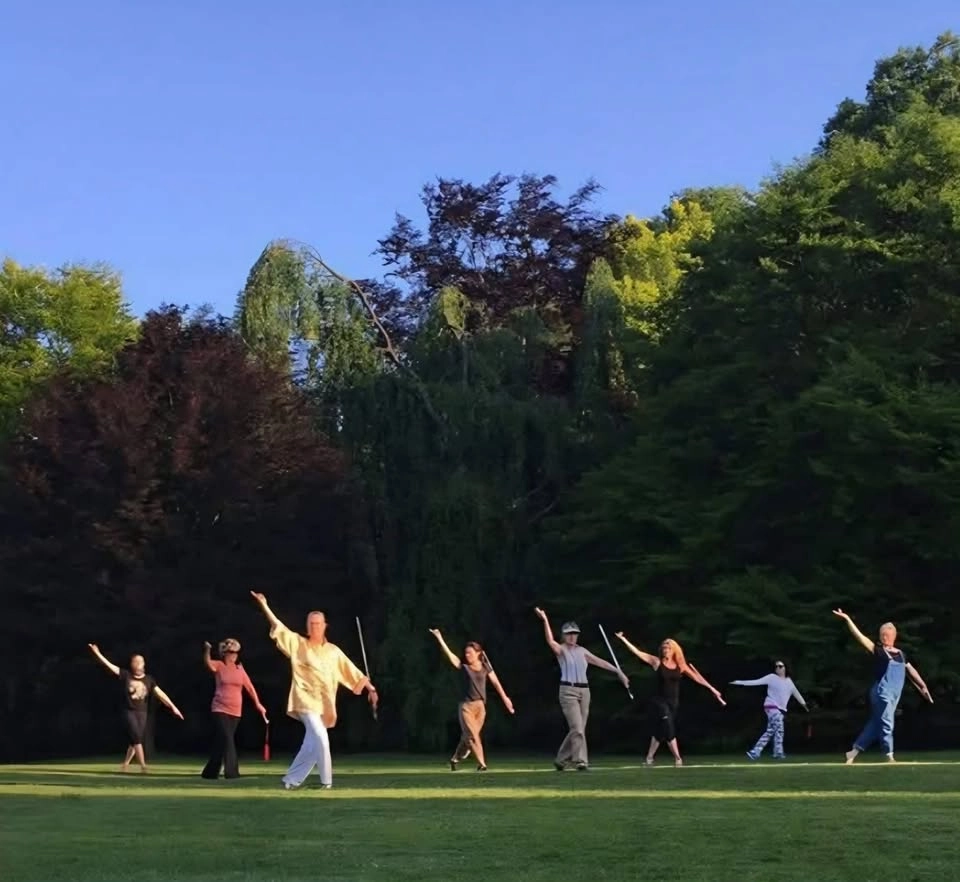 After Week, Breath Walk och Qi Gong i Botaniska