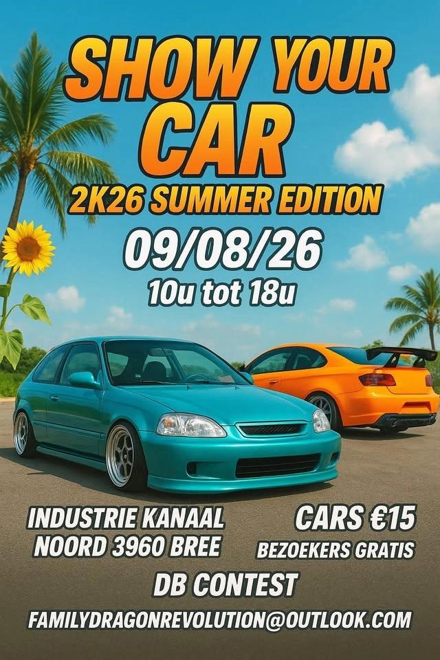 Show your car 2k26 Summer edition