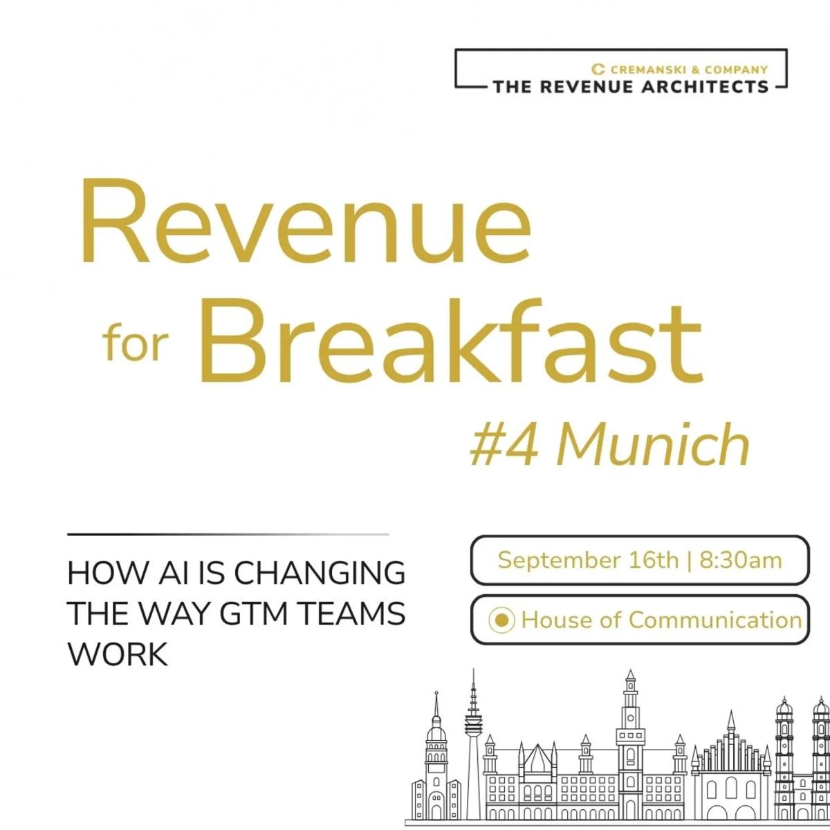 Revenue for Breakfast #4 Munich - How AI Is Changing the Way GTM Teams Work