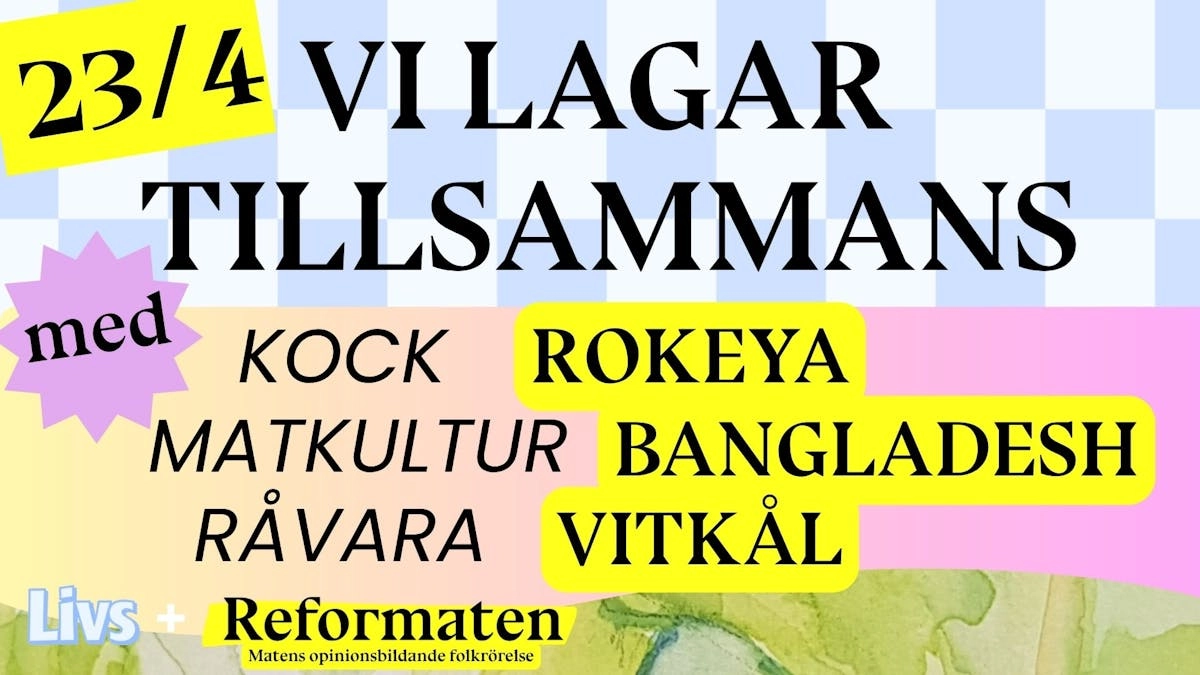 VI LAGAR TILLSAMMANS