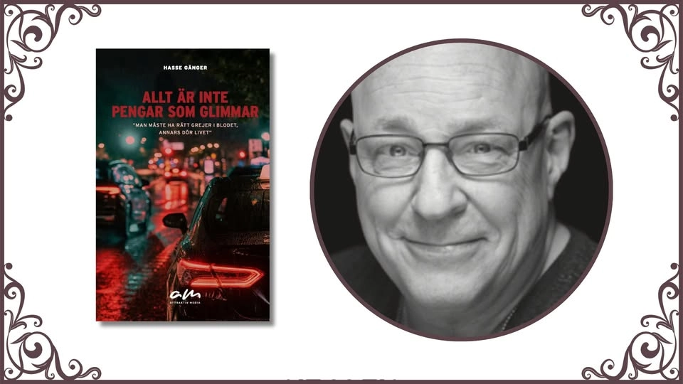Boklansering: Hasse Gängers nya bok "Allt är inte pengar som glimmar"