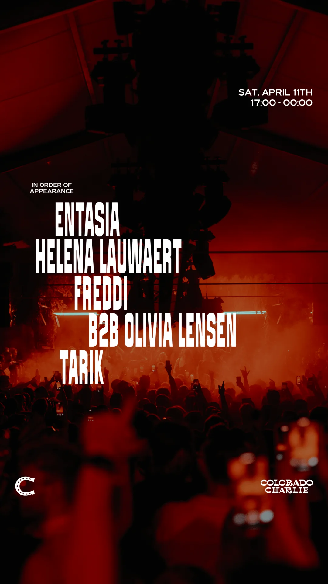 Colorado Charlie with Entasia, Helena Lauwaert, Freddi B2B OLIVIA LENSEN, Tarik