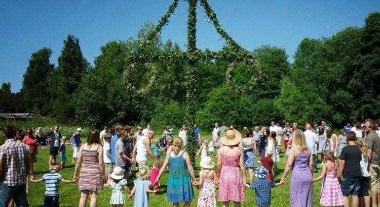 Midsommarfirande vid Sevalla Bygdegård