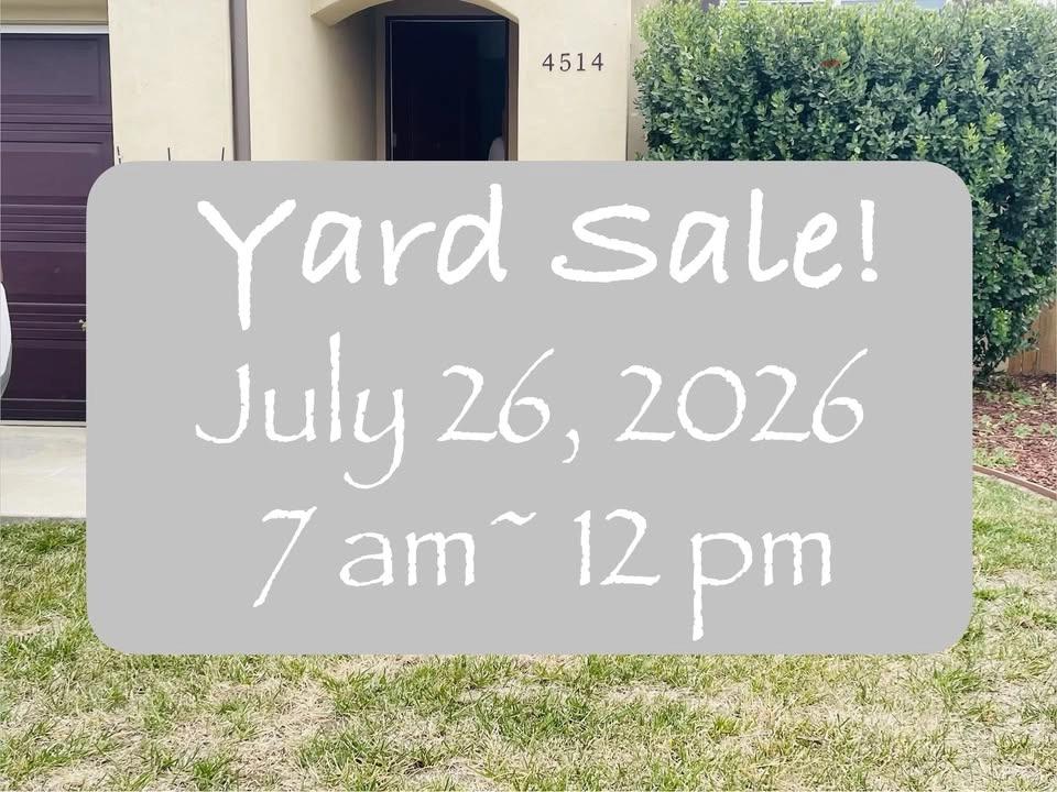 YARD Sale!