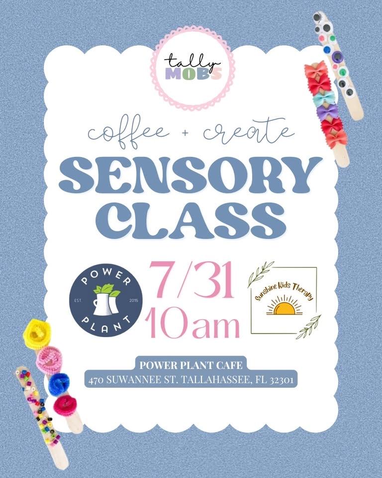 Sensory Class “Coffee & Create” - FREE Tallahassee Mommy & Me Event