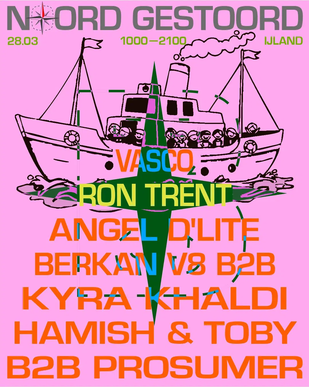 NOORD GESTOORD: Saturday IJSIDE