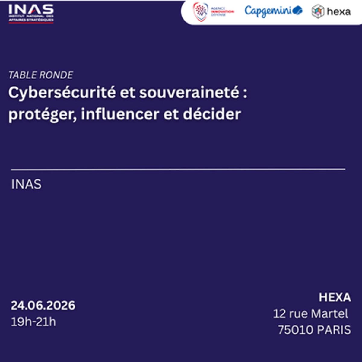 Cybersécurité et souveraineté : protéger, influencer et décider
