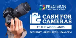 Cash for Cameras — Precision Camera Pop-Up at The Woodlands