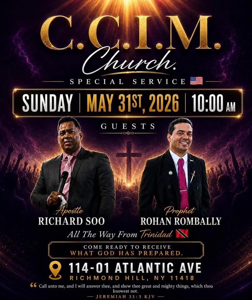 C.C.I.M. Church: Special Service