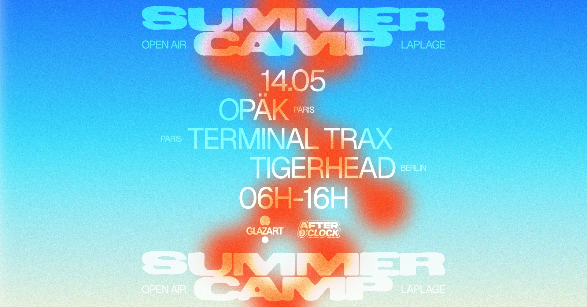 After O'Clock X La Plage Open Air: Tigerhead, OPÄK & Terminal Trax