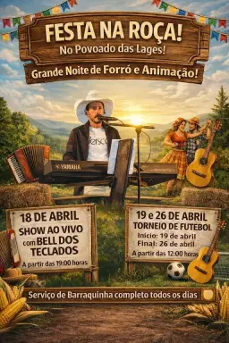 Festa na Roça Povoado das Lages, Augusto de Lima MG