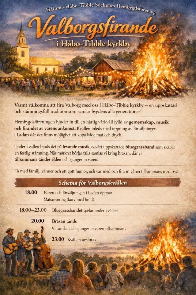 Valborg i Håbo-Tibble kyrkby