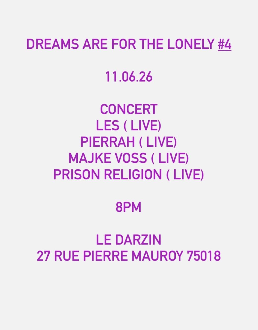dreams are for the lonely #4