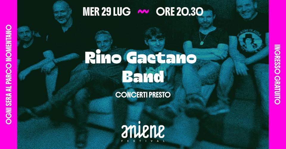 Rino Gaetano Band | Concerti Presto | Aniene Festival 2026