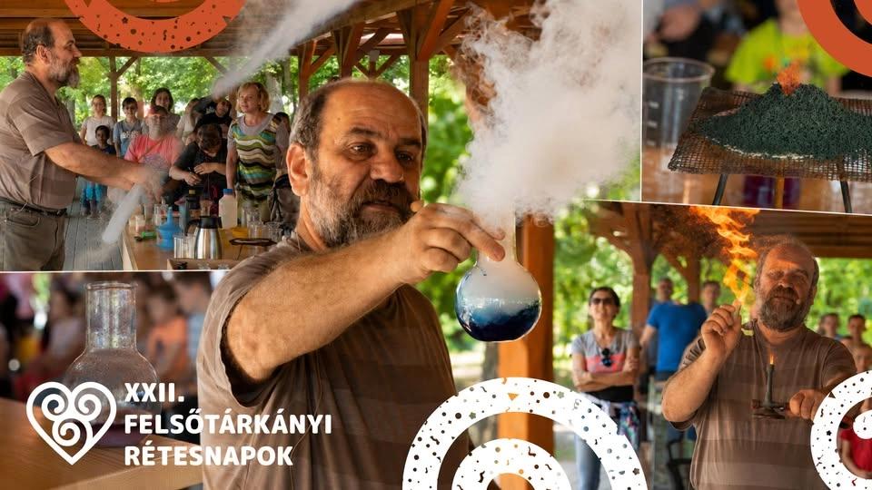 Látványos kémia -interaktív kísérletek Murányi Zoltánnal / XXII. Felsőtárkányi Rétesnapok