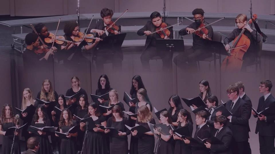 Choral and Chamber Orchestra Intensive Concert