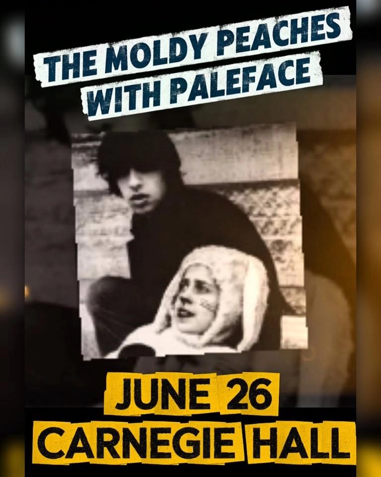 The Moldy Peaches w/ Paleface @ Carnegie Hall
