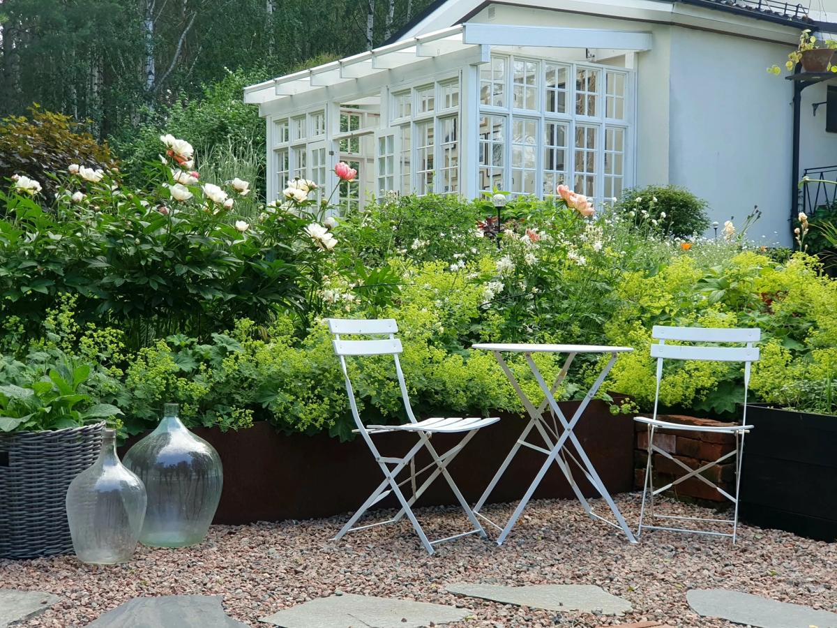 Säsongavslutning öppen trädgård - Trädgård Casa Piedra