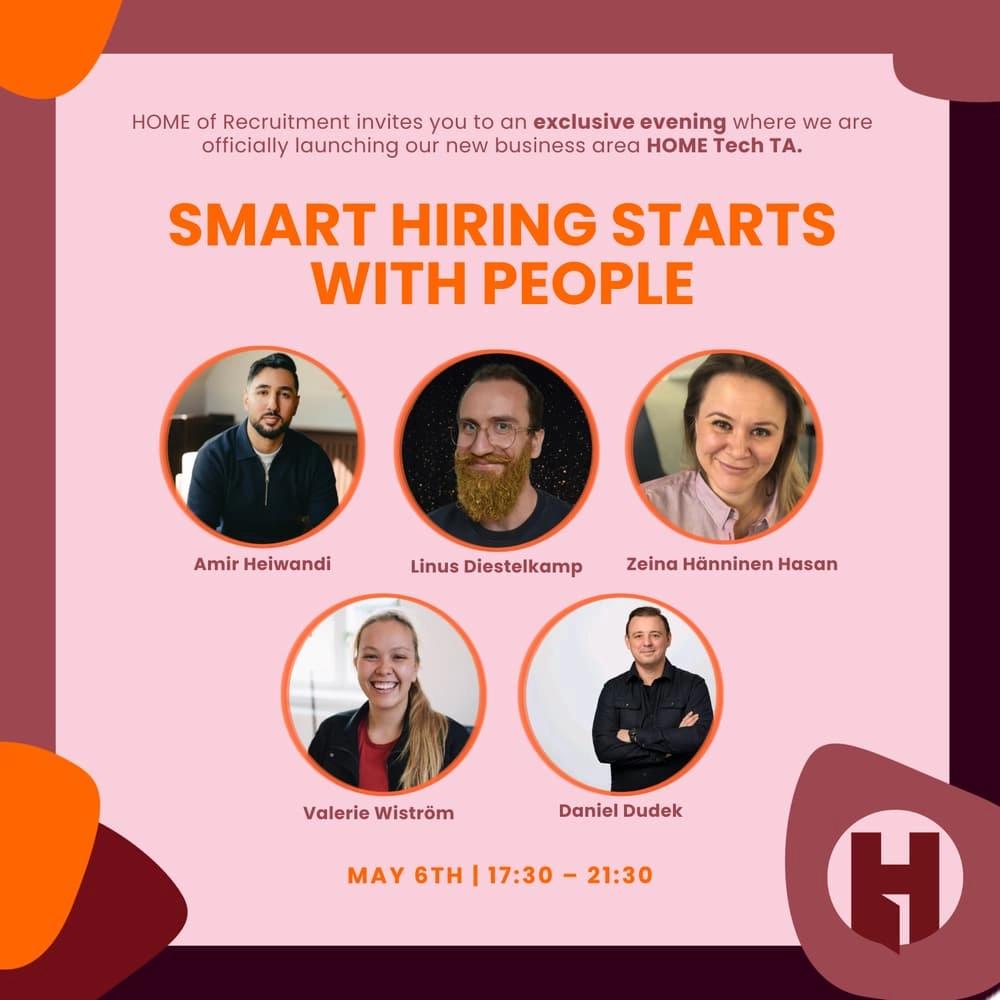 Smart Hiring Starts With People: Framtidens Tech TA i Stockholm