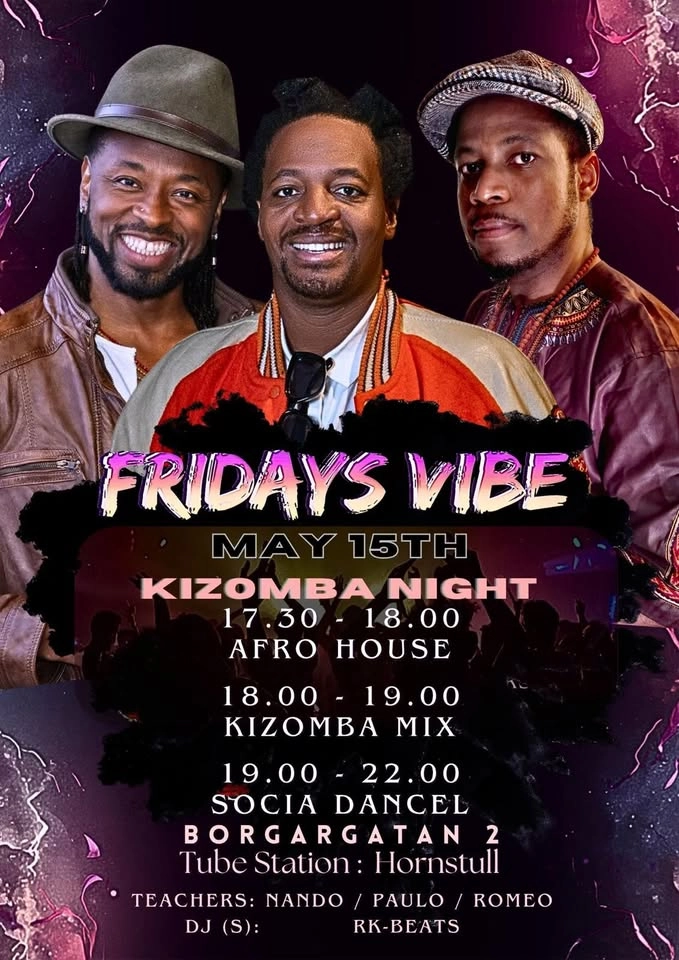 Fridays Vibe Afro House, Amapiano, Kizomba & Social Dance