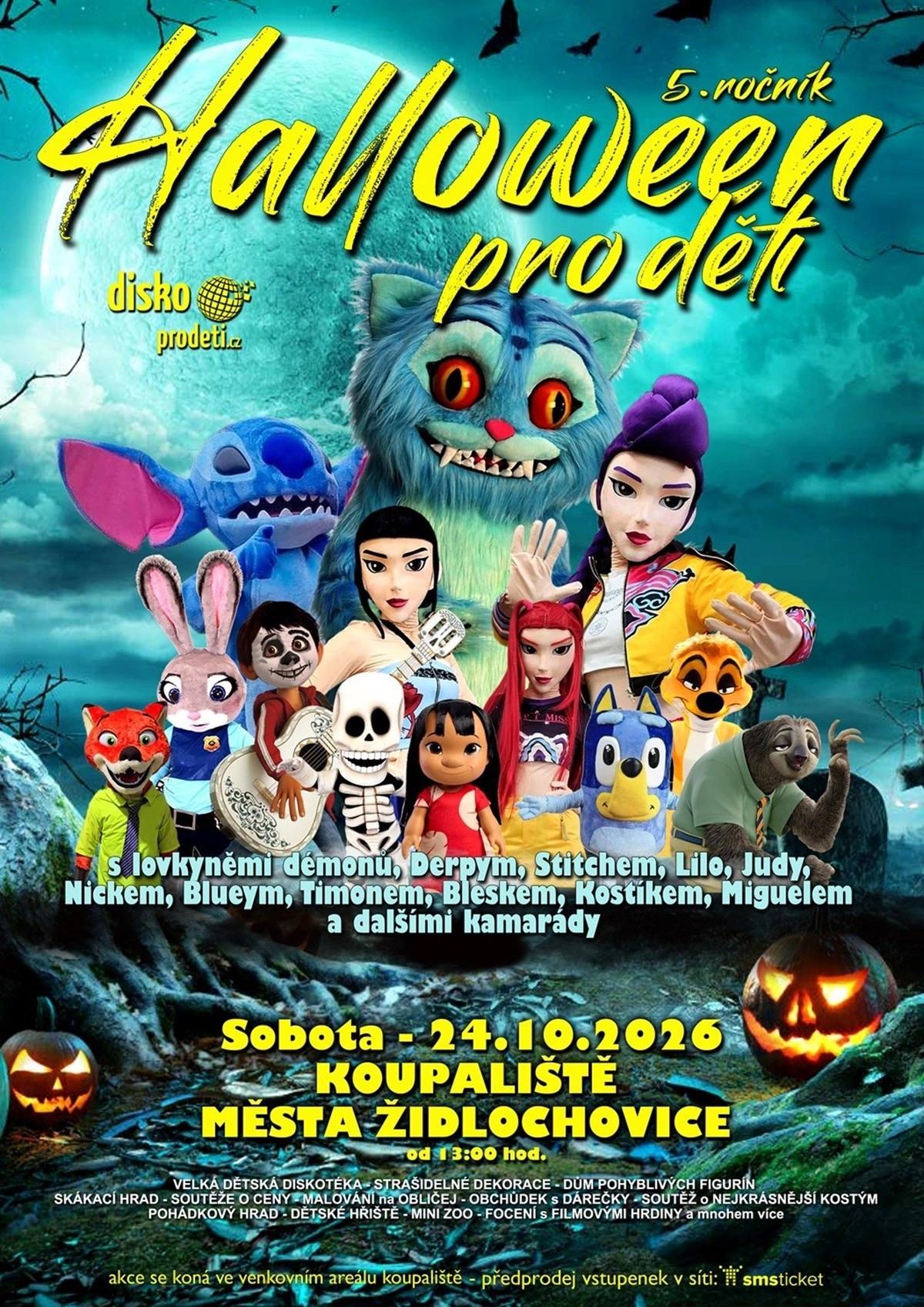 Strašidelný Halloween pro děti - 5. ročník