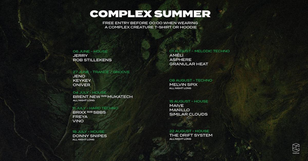Complex Summer with Freya / Brixx b2b SBBS / VINO