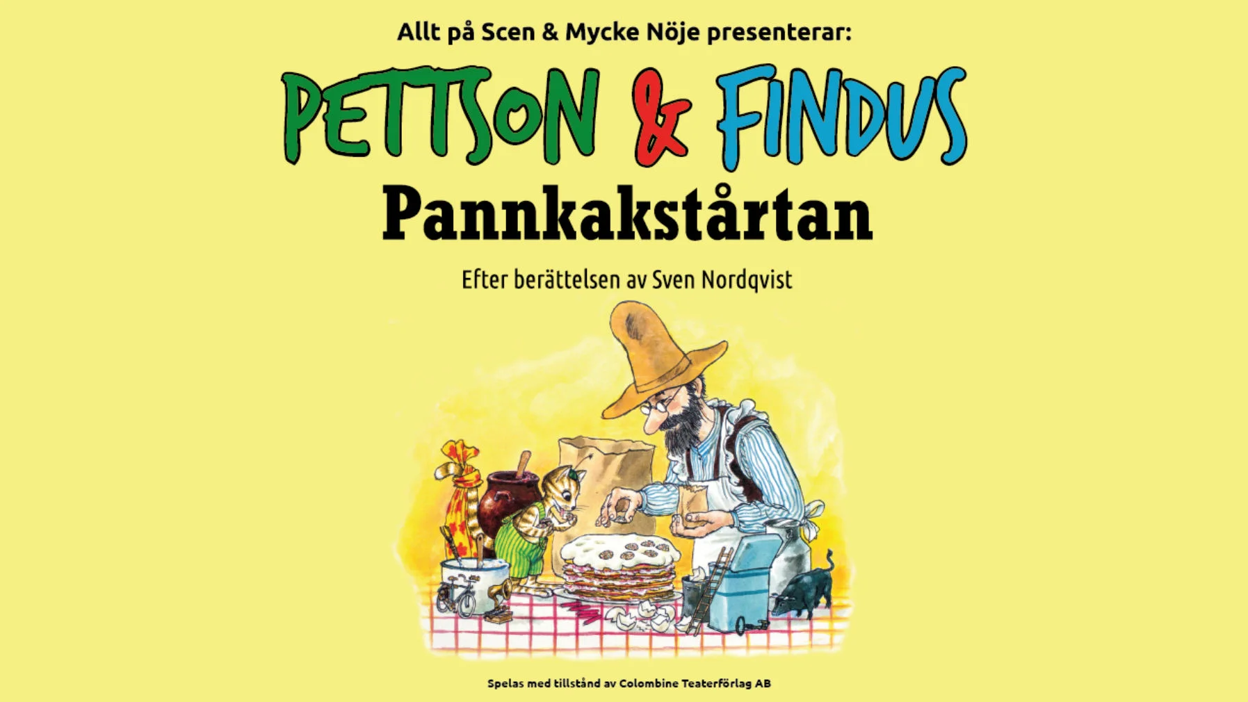 Pettsson och Findus - Pannkakstårtan