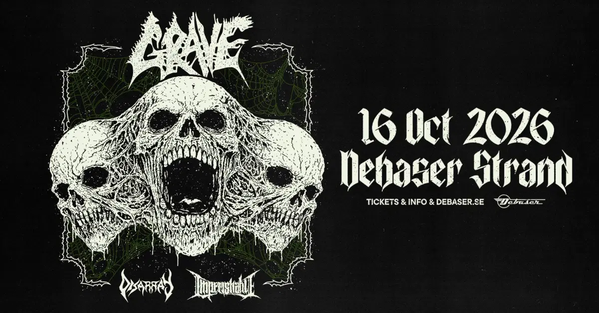 Grave | Support: Disarray + Imperishable | Debaser Strand